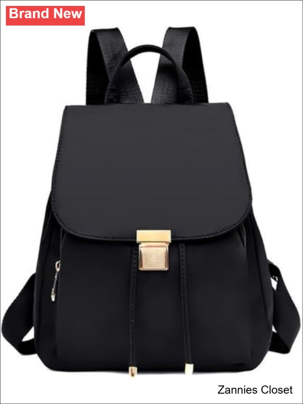 🤠 Mini Nylon Backpack Purse Lightweight Travel Daypack for Women